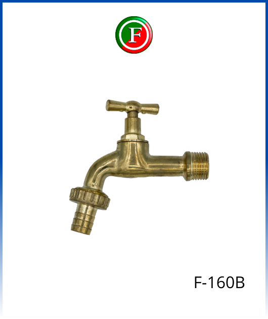 (F-160B) CAÑO JARDIN LISO DE 1/2 BRONCEADO FORTALY (12UNID.)