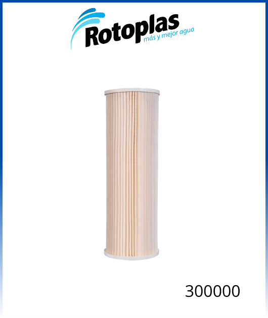 (300000) CARTUCHO DE REPUESTO (BLANCO) FILTRO ESTANDAR ROTOPLAS
