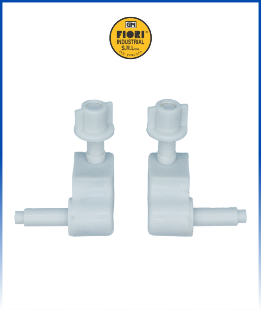 BISAGRA P/ASIENTO ONE PIECE PESADA BLANCO