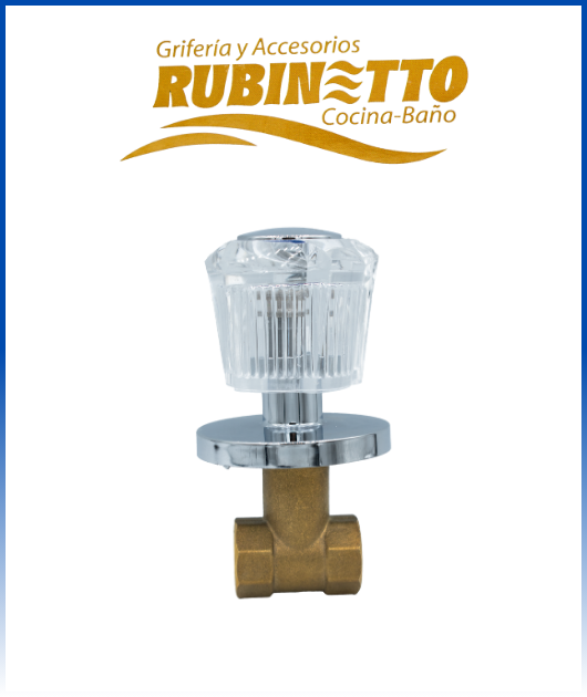 (50110315) LLAVE DE DUCHA BR. PERILLA ACR. RUBINETO