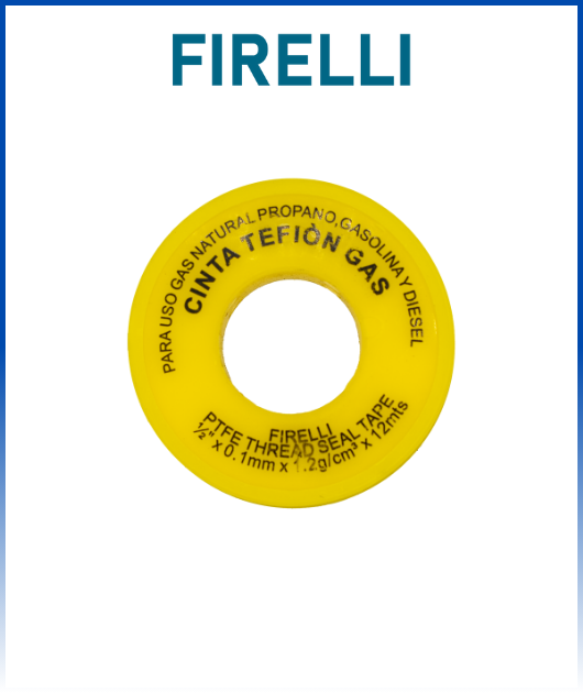 (VAF0116)  CINTA TEFLON FIRELLI 1/2