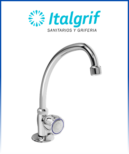 (GR05V000) LLAVE BAR GIR L 3/4 MOD. VALLARTA CR ITALGRIF
