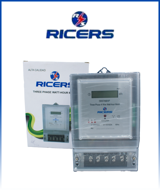 MEDIDOR DIGITAL TRIFASICO RICERS