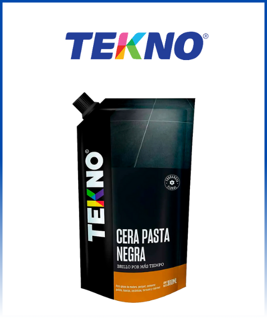 CERA EN PASTA NEGRO 300 ML TEKNO