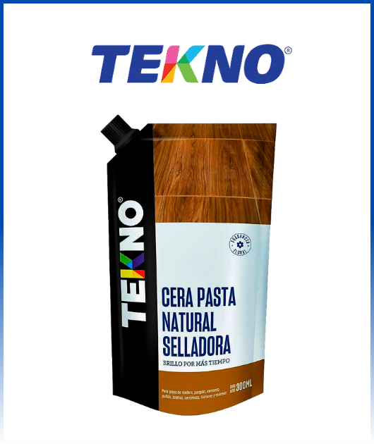CERA EN PASTA NATURAL SELLADORA 300 ML TEKNO