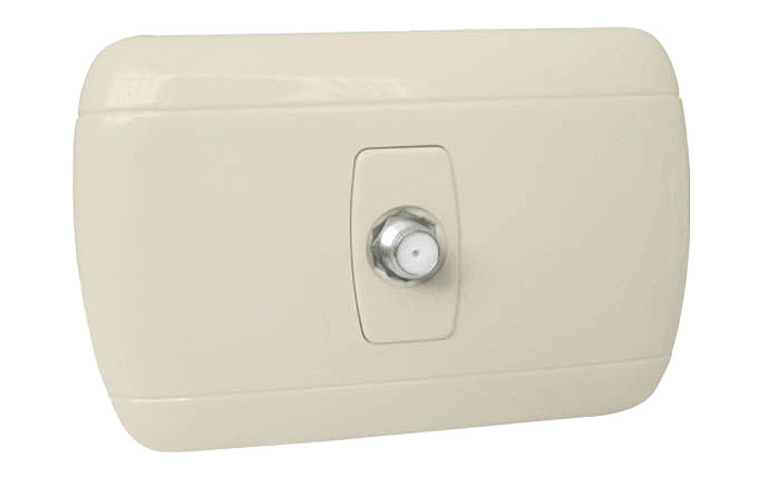 (AB-8521M) TOMA COAXIAL EMPOTRAR ABATRON