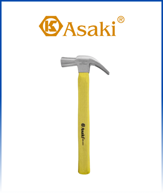 (ASK03001) MARTILLO SACA CLAVOS M/MADERA 27MM ASAKI