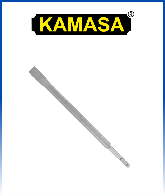 (KM742) CINCEL DE PLANA 20X300MM P/ROTOMARTILLO KAMASA