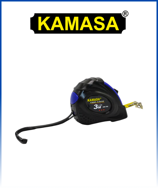 (KM704) WINCHA PLASTICA COLOR 3MX16MM KAMASA