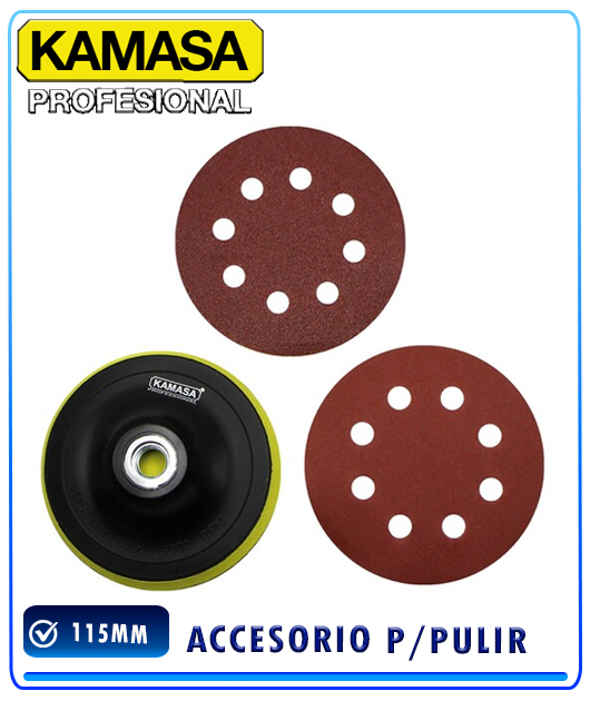 KM1488 LIJA PARA LIJADORA KAMASA 115MM P40