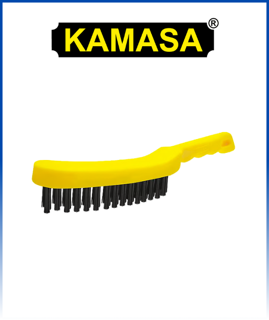 (KM1504) ESCOBILLA DE FIERRO M. PLASTICA 5X15 KAMASA