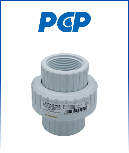 (3010) UNION C/ TUERCA UNIVERSAL PVC 2