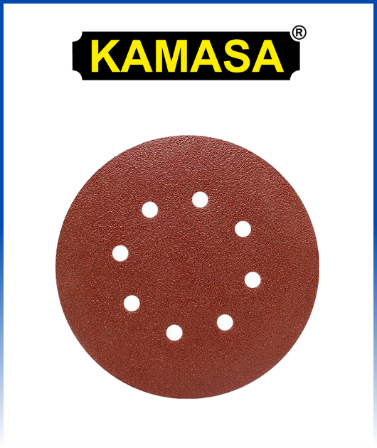 (KM1203) LIJA PARA LIJADORA ORBITAL 180MM P60 KAMASA