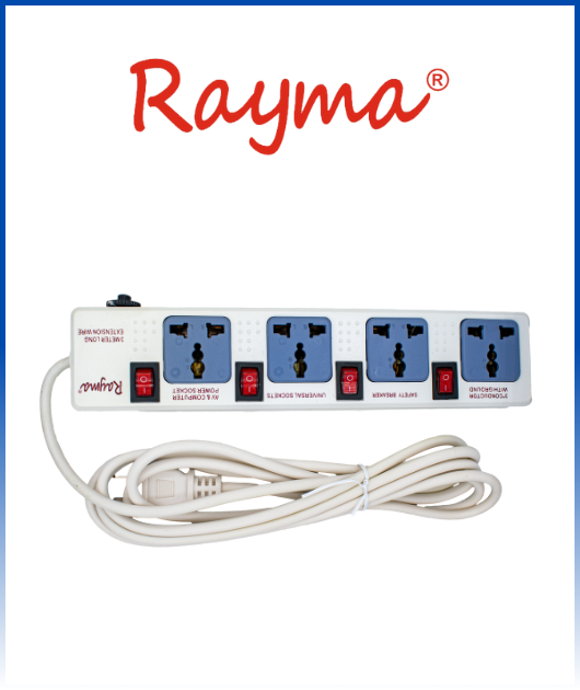 (590) SUPRESOR RAYMA PROFECIONAL C/4 TOMAS 3MTS