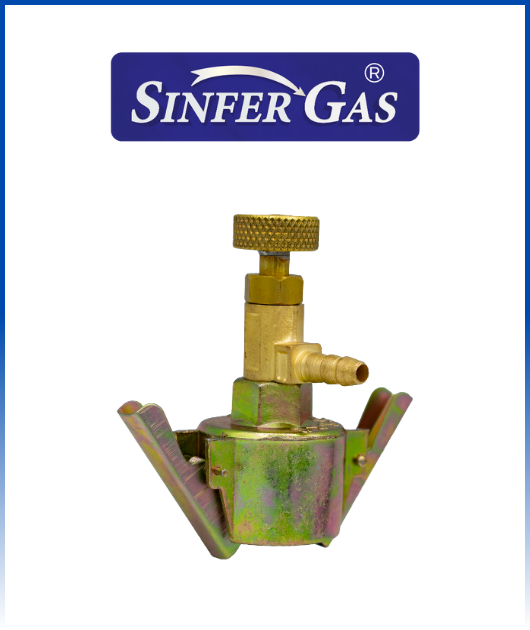 REGULADOR DE ALTA  PRESION  SINFER ADAPTADOR BRONCE