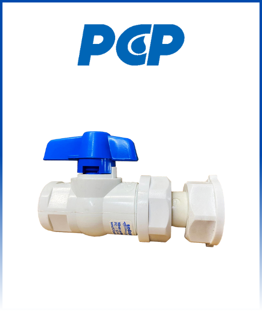 (3118) VALVULA ESFERICA D/CORTE PVC 1/2