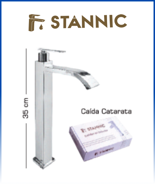 OVALIN ALTO CROMADO STANNIC (CATARATA)