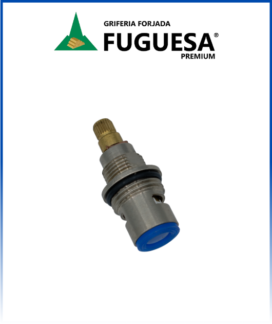 VASTAGO CERAMICO AZUL 1/2 PARA LAVATORIO FUGUESA 