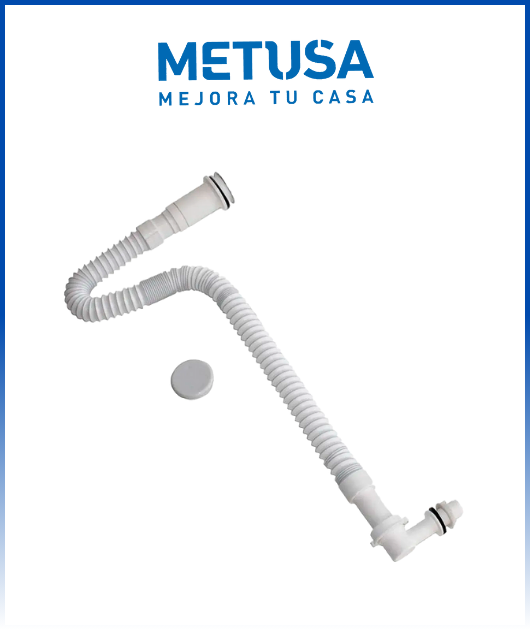 (MASA029B) TRAMPA FLEXIBLE 130CM C/DESAG ECOVIDA (12)METUSA