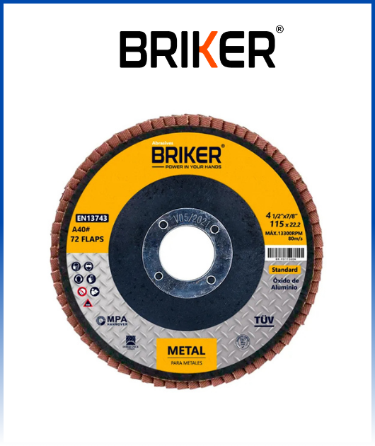 DISCO FLAP BRIKER 4 1/2
