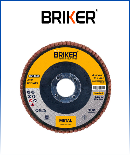 DISCO FLAP BRIKER 4 1/2