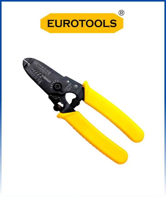 ALF-022 ALICATE PELACABLE PROFESIONAL 7 CALIBRES EUROTOOL