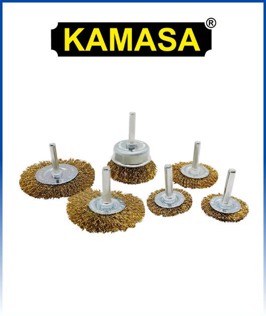 (KM131) JUG. ESCOBILLA RUEDAS 6PCS KAMASA