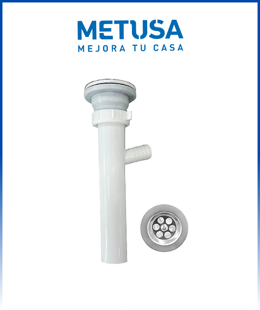 (MASB022B) DESAGUE UNIVERSAL C/CONEX P/LAVADORA(80) METUSA