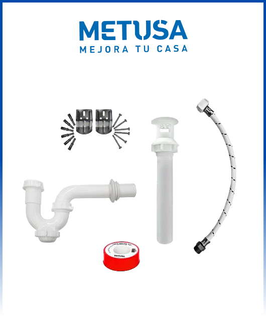 (MASTD161S) KIT PARA LAVATORIO METUSA