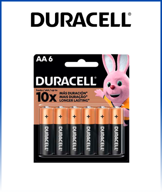 DURACELL CB PILA AA DISP X 6 XTJK2 10/1