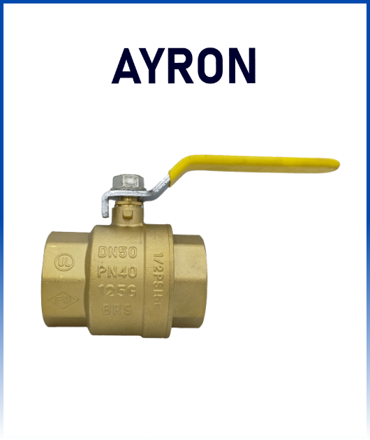 VALVULA ESFERICA DE BRONCE 2