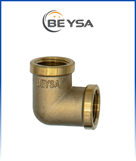 CODO BRONCE 1/2 PESADO  BEYSA
