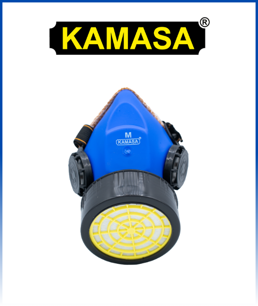 (KM1339) RESPIRADOR CONTRA ACIDO GAS 1 FILTRO KAMASA