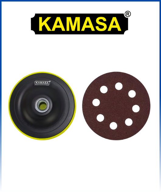 (KM1402) JUG.ACCESORIO P/PULIR X6PCS.115MM KAMASA