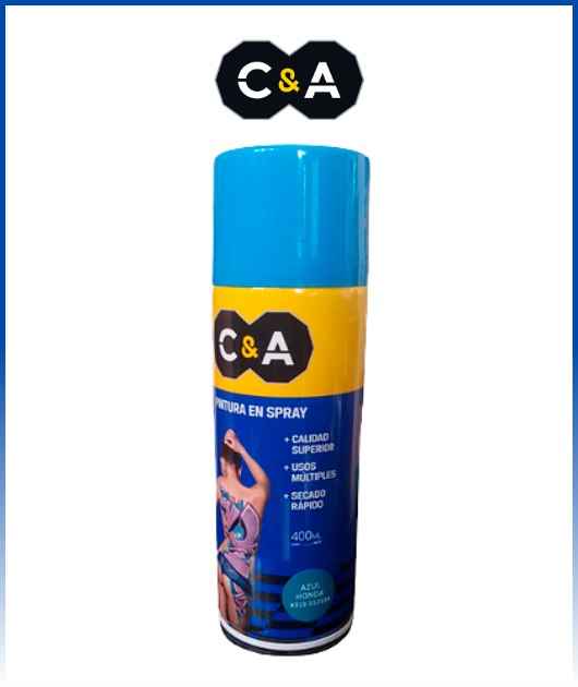 PINTURA SPRAYAZUL HONDA #310 400 ML C & A 