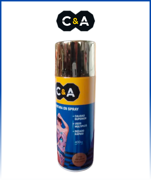 PINTURA SPRAY ORO PREMIUM  #318 400 ML C & A 
