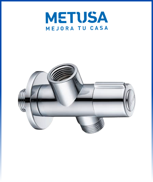 (MASC113) LLAVE C/DOBLE SALIDA P/INOD Y DUCHA B METUSA (125)
