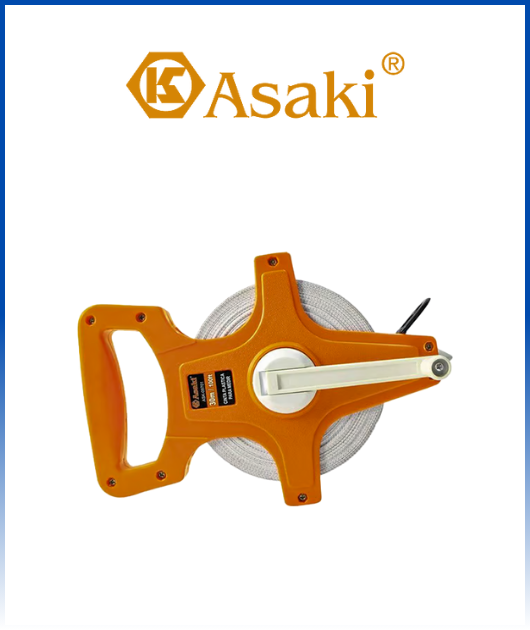 (ASK09701) CINTA PLASTICA P/MEDIR C/ASA 30M 100FT ASAKI