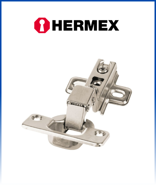 (43159) BISAGRA BIDIMENCIONAL 110° COBERTURA INTERNA HERMEX