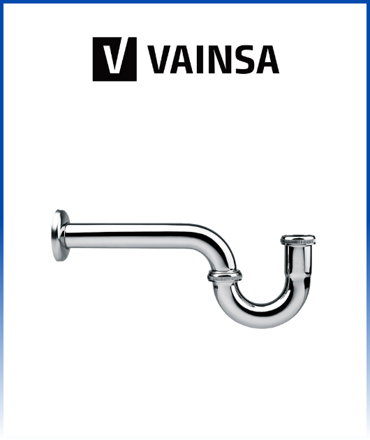 (2120V21901000) TRAMPA P INOX P/LAVT O LAVAD 1 1/4 CROMO VAINSA