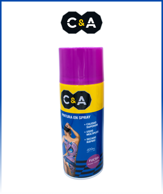 PINTURA SPRAY FUCSIA 225C 400ML C & A