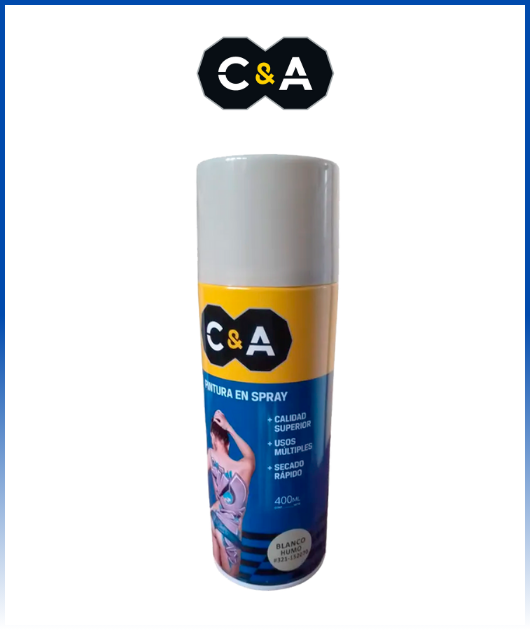 PINTURA SPRAY BLANCO HUMO #  321 400ML C & A