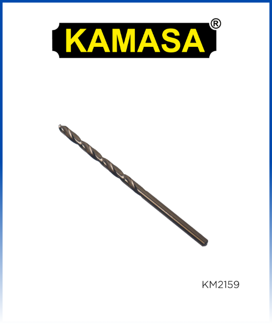 (KM2159) BROCA DE METAL HSS 1/8 KAMASA (10)