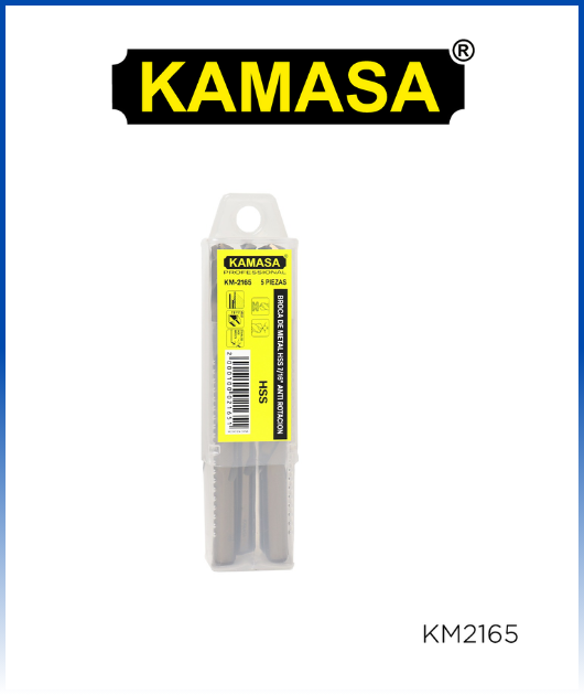 (KM2165) BROCA DE METAL HSS 7/16