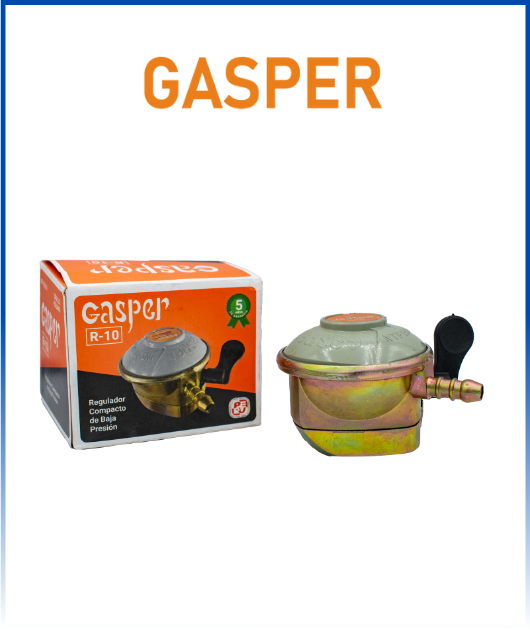 REGULADOR DE GAS PREMIUN GASPER