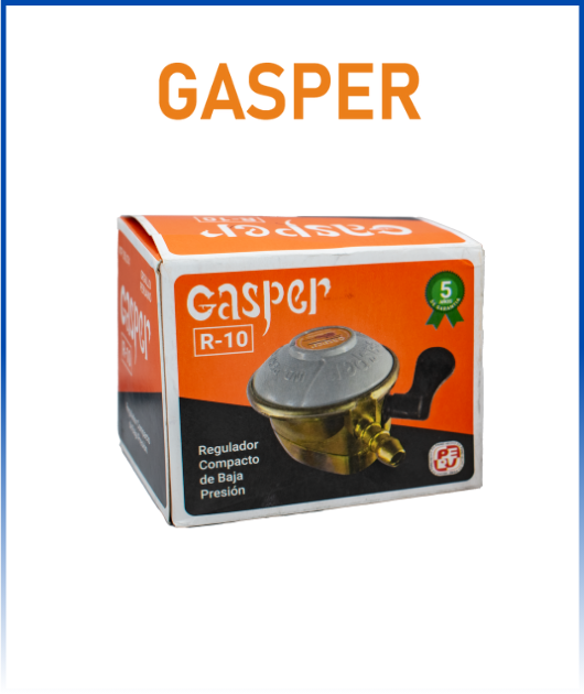 REGULADOR DE GAS PREMIUN GASPER