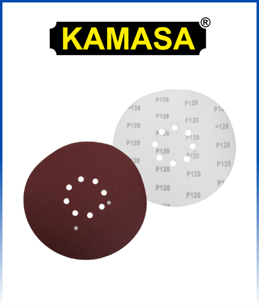 (KM2202) LIJA PARA LIJADORA DE PARED 5PZS P120 (9