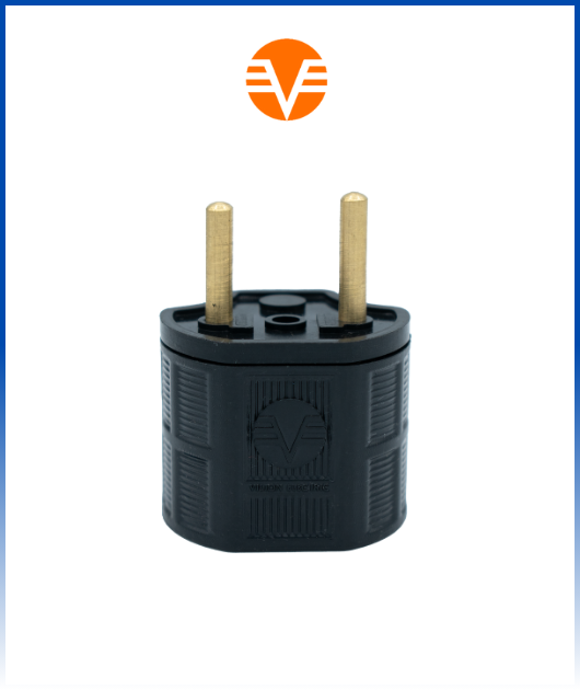 (ARB) ADAPTADOR REDONDO POWER 2/PINES COLORES VISION ELECTRIC 20A-250V
