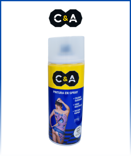 PINTURA SPRAY LACA MATE #33C 400ML C & A