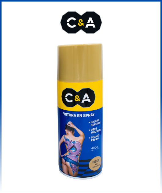PINTURA SPRAY BEIGE # 95 400ML C & A